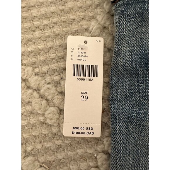 Pilcro & The Letterpress — Women's Slim Boyfriend Denim Shorts — Size 29 - Picture 3 of 11